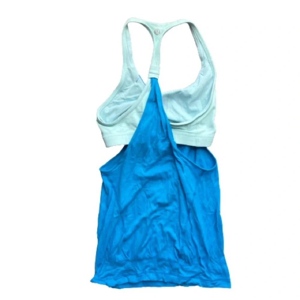 Lululemon Practice Freely Tank Beach blanket blue/aquamarine 2